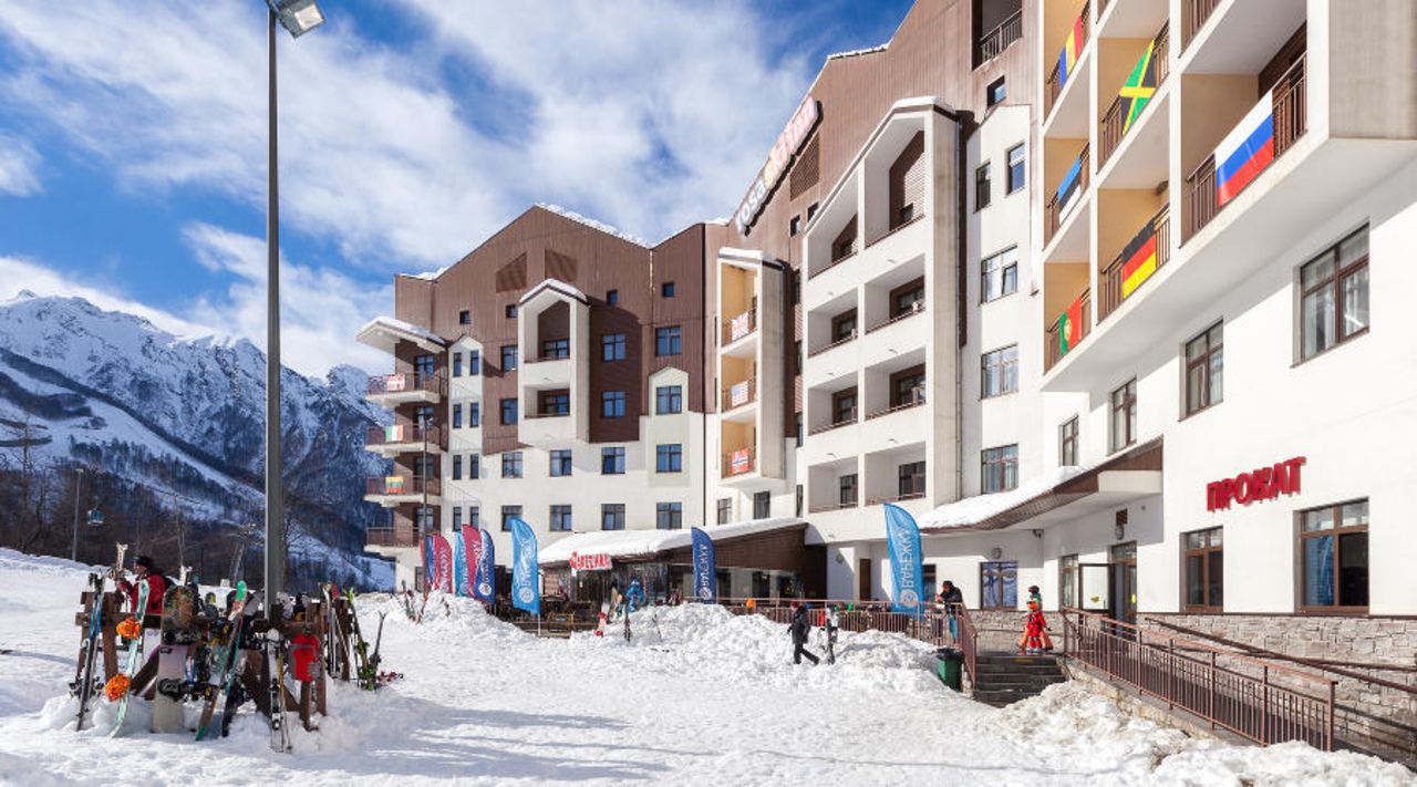 Rosa Ski Inn Deluxe Hotel 4* - new four-star hotel in the mountains of Sochi